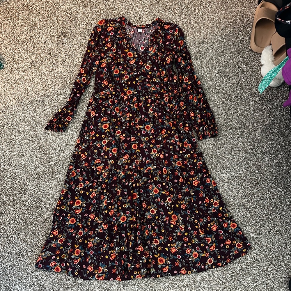NWOT Old Navy Floral Midi Dress